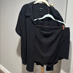 Torrid 2-Piece black skirt set